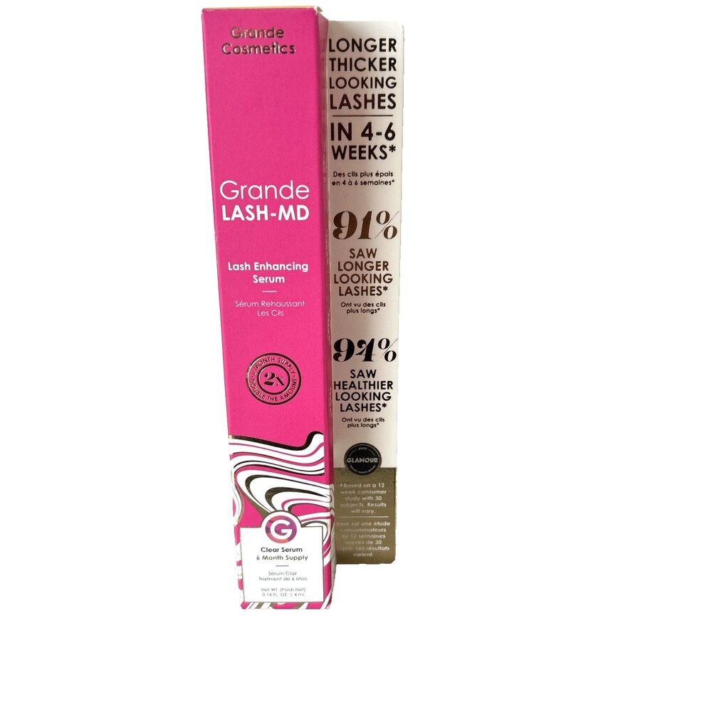 Grande Cosmetics Lash MD Lash Enhancing Formula 4ml 6 Month Supply NEW Sealed - Picture 4 of 5